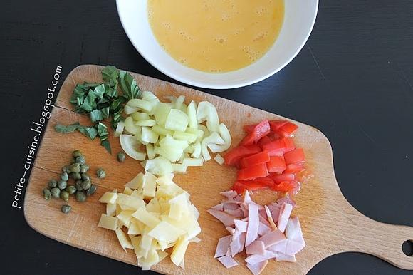 Omlet z warzywami