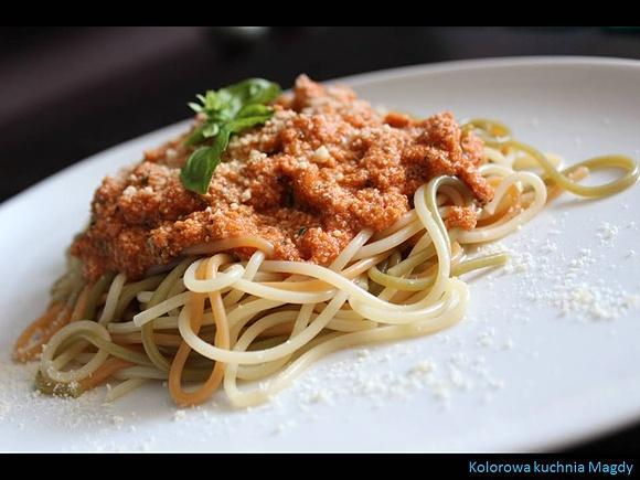 Spaghetti bolognese inaczej - wersja dietetyczna i smaczna
