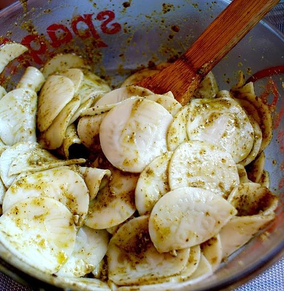 Liguryjski makaron z pesto genovese