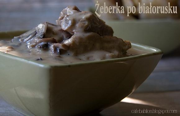 Maczanka żeberka po białorusku