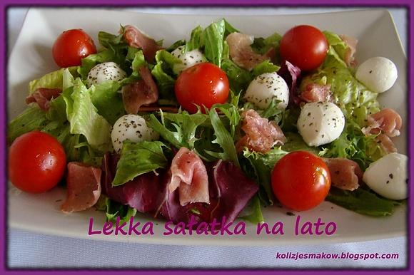 Lekka sałatka na lato