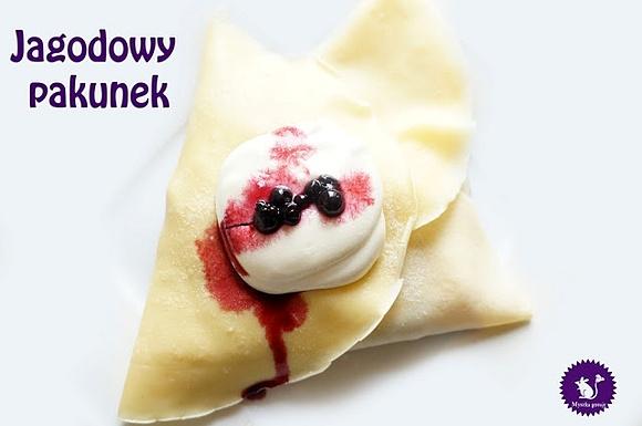 Jagodowy pakunek