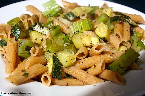Penne z cukinią