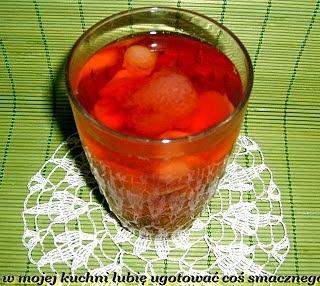 Agrestowo-truskawkowy kompot