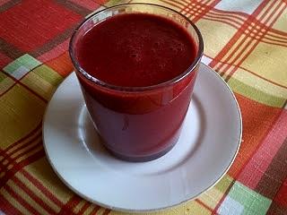 Czerwone smoothie