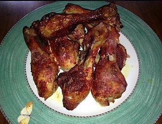 Tandori chicken - czerwone nóżki z kurczaka