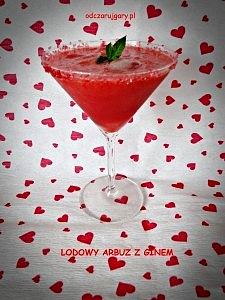 Lodowy arbuz z ginem
