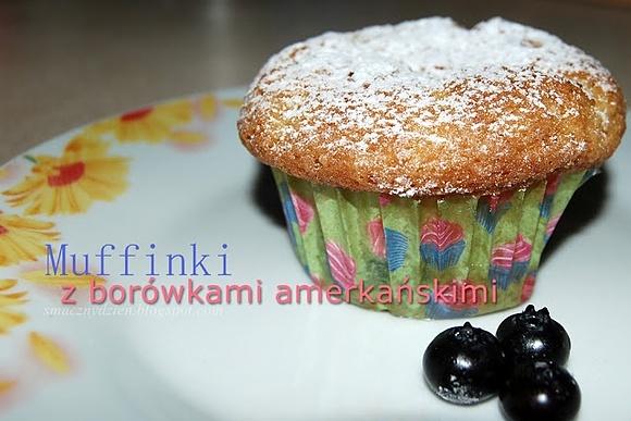 Muffinki z borówkami