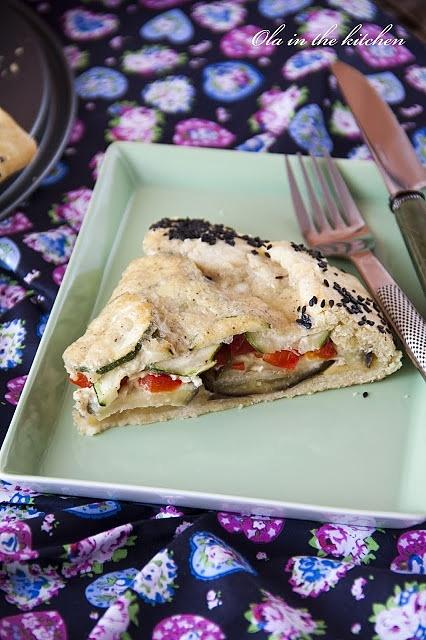 Tarta z bakłażanem i cukinią