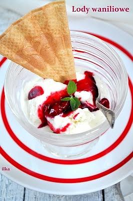 Lody waniliowe