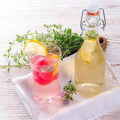 Lemoniada orzeźwiająca z miętą i cytryną