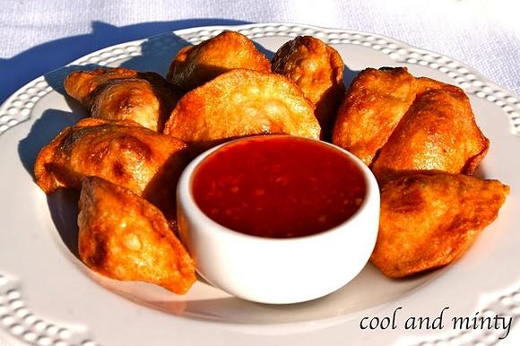 Mini chinkali z mięsem