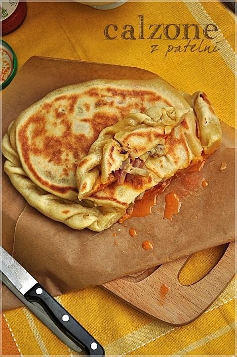 Calzone z patelni