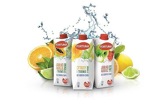 Nowe orzeźwiające napoje Fortuna