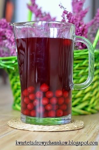 Kompot z wiśni bez cukru i dodatków