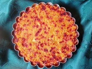 Tarta z kaszy jaglanej ze śliwkami