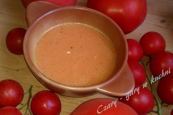 Pomidorowa ze świeżych pomidorów