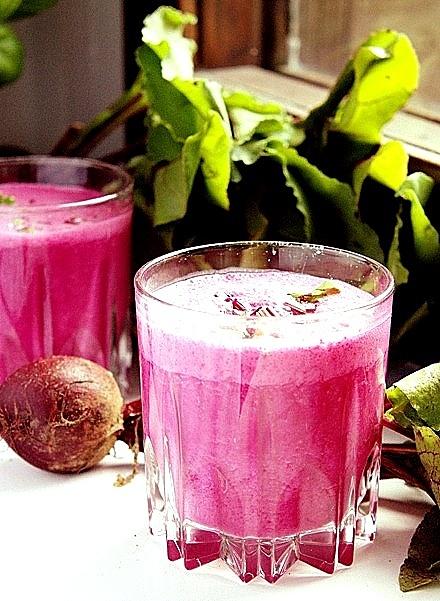 Smoothie z buraków i jogurtu