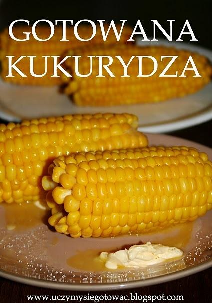 Gotowana kukurydza