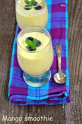 Smoothie z mango i banana