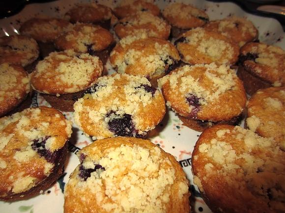 Muffinki z borówkami amerykańskimi