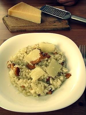 Risotto z kurkami