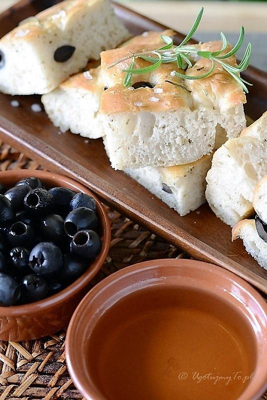 Focaccia z olejem rzepakowym