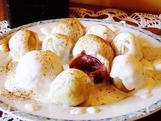 Szybkie knedle śliwkowe