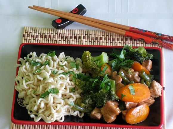Wieprzowina w sosie Teriyaki