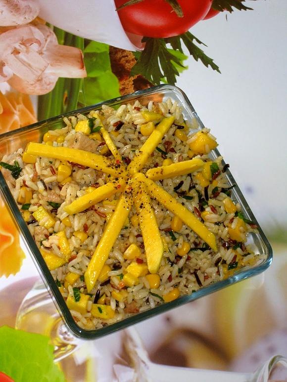 Sałatka z mango