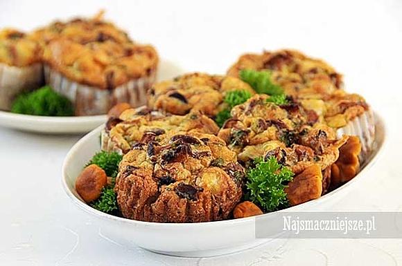 Muffiny z kurkami