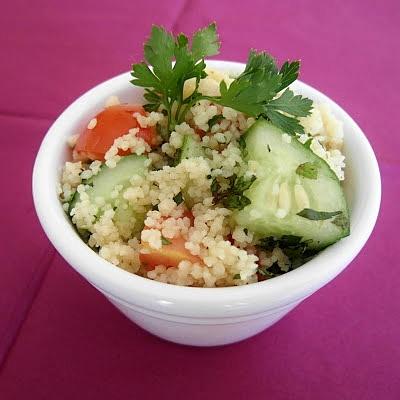 Tabbouleh - libańska sałatka z kuskus