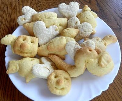 Kruche ciasteczka kukurydziane