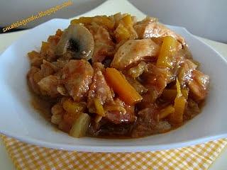 Bigos z kurczakiem