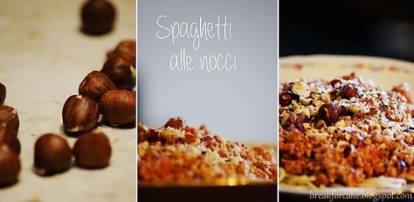 Spaghetti alle nocci - pasta z orzechami laskowymi
