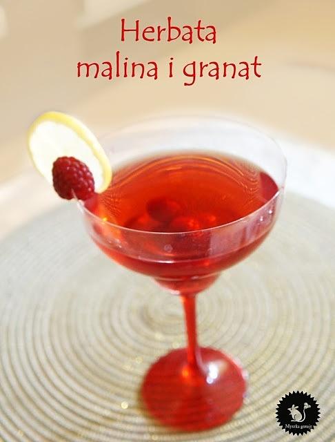 Malina i granat - herbata malinowa z granatem od Irving