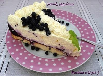 Sernik jagodowy