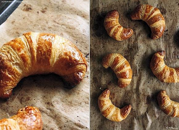 Francuskie rogaliki z Nutellą