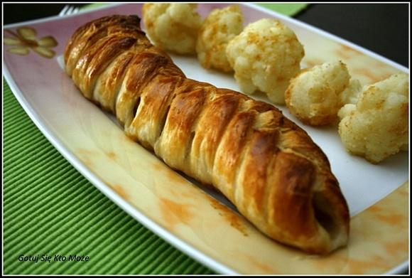 Kurczak w cieście francuskim
