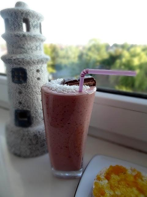 Różowe smoothie