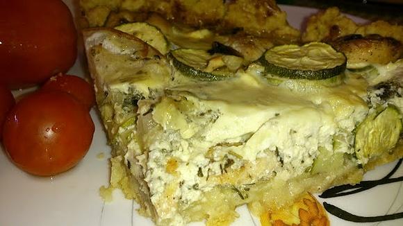 Tarta z kurczakiem i gruszką