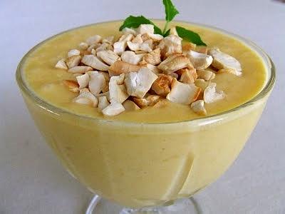 Deser z mango i banana