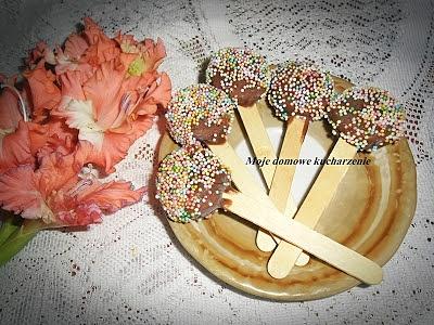Lody bananowe w czekoladzie