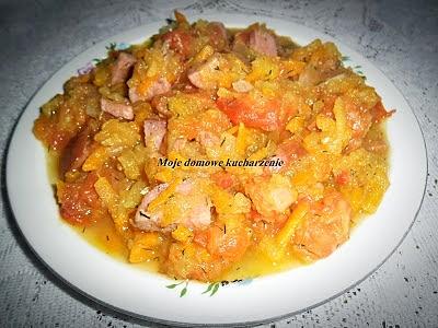 Bigos z cukinii