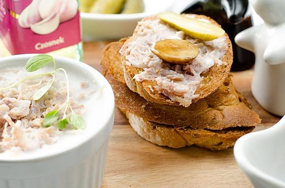 Grzanki z rillettes