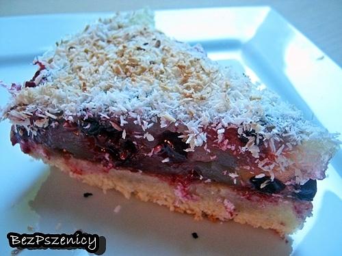 Ciasto borówkowo-jeżynowe z kisielem