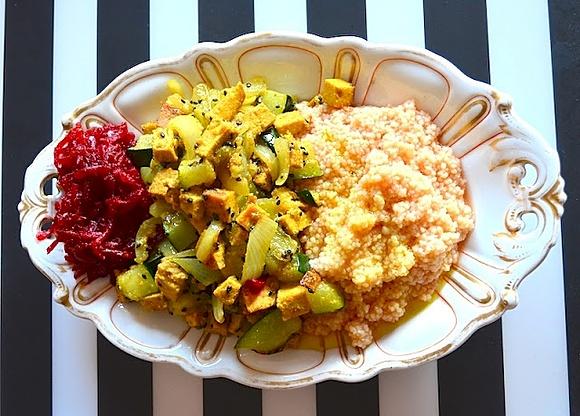 Wegańskie curry z tofu Rosmanna