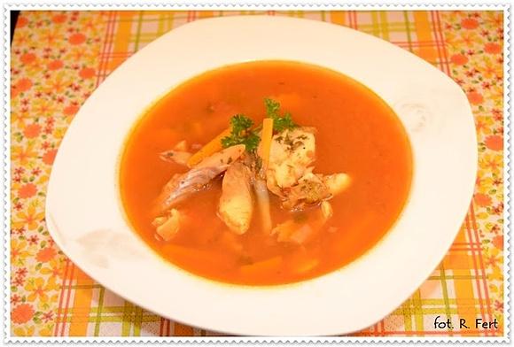 Zupa z charakterem rybna z chili