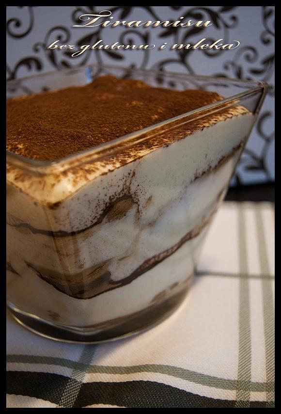 Tiramisu bezglutenowe i bezmleczne