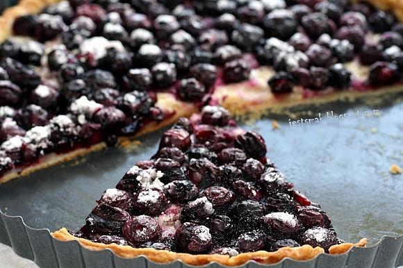 Tarta z borówkami amerykańskimi